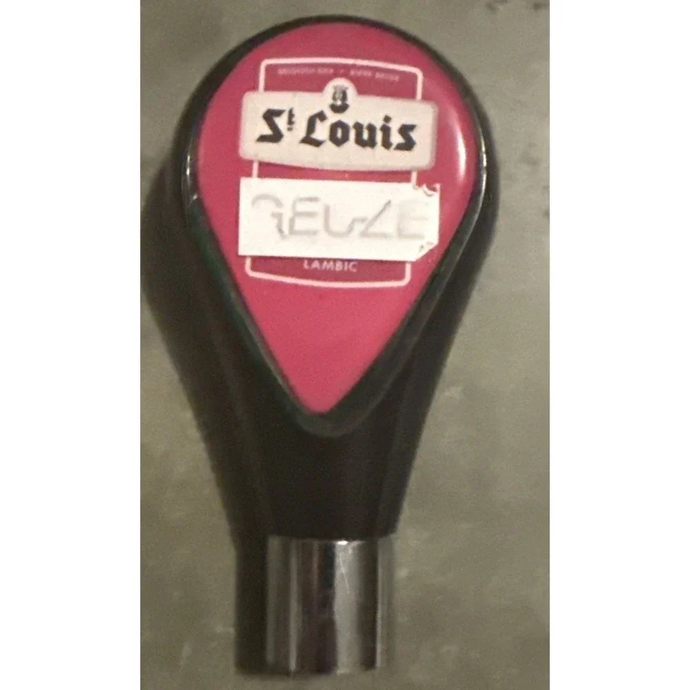 St Louis Flamboise Lambic Beer Tap Handle Knob